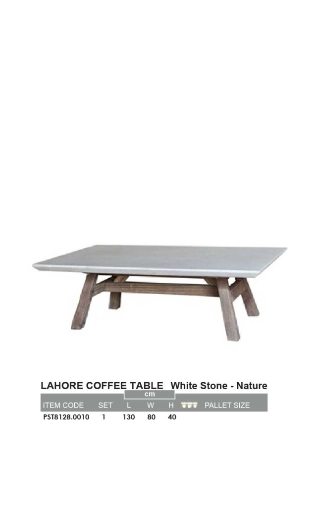 LAHORE COFFEE TABLE ROSA PLANTERS VIETNAM CO., LTD