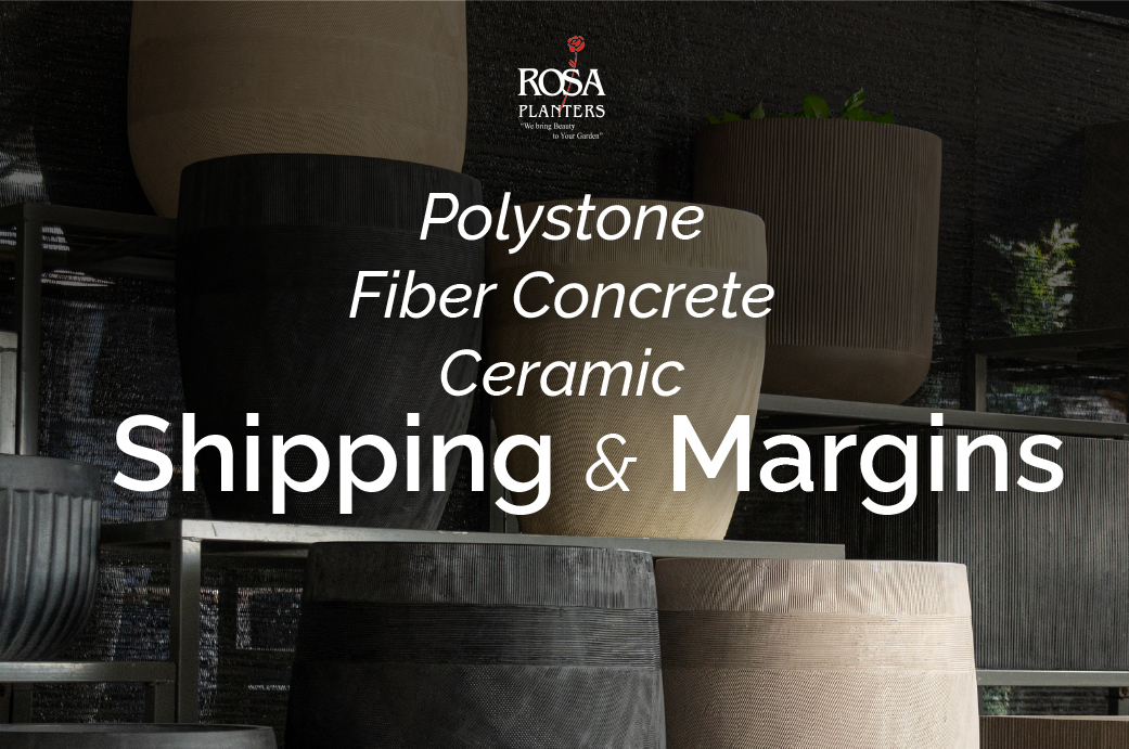 Polystone vs. Fiber Concrete & Ceramic: How Material Choice Impacts Shipping Costs and Retail Margins